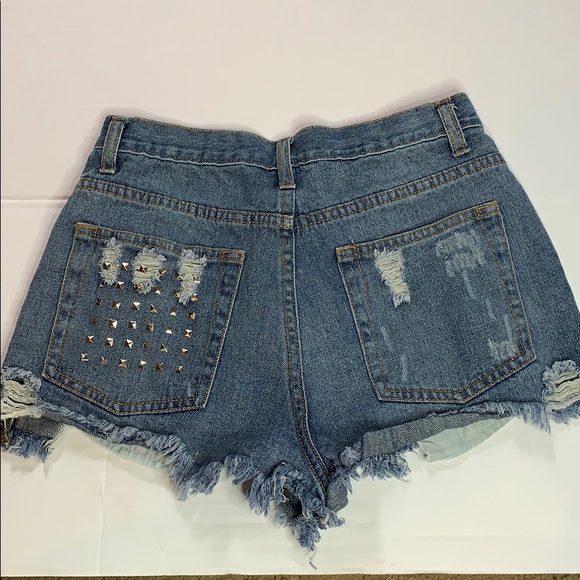 NX3 Denim Shorts - Picture 2 of 2